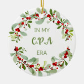 Ornement de Noël CPA (Devant)