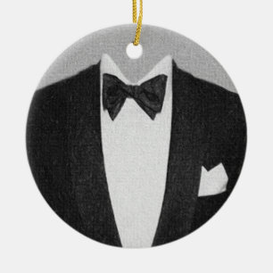 Ornement de Noël Cravate noire