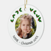 Ornement de Noël customisé (Gauche)