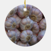 Ornement de Noël d'ail (Dos)