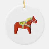 Ornement de Noël Dala Horse (Dos)