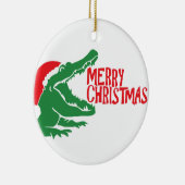 Ornement de Noël d'alligator (Droite)