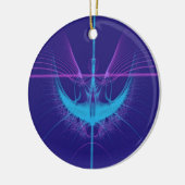 Ornement de Noël d'ange bleu (Gauche)