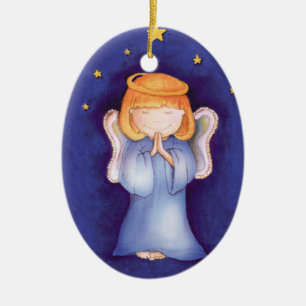 Ornement de Noël d'ange de Girlie