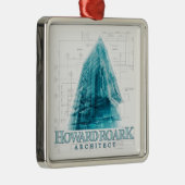 Ornement de Noël d'architecte de Howard Roark (Droite)