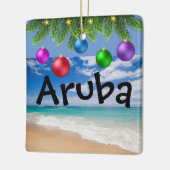 Ornement de Noël d'Aruba (Gauche)