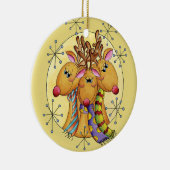 Ornement de Noël de 3 rennes (Droite)