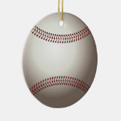 Ornement de Noël de base-ball (Droite)