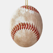 Ornement de Noël de baseball (Droite)