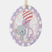 Ornement de Noël de bébé koala précieux (Droite)