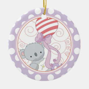 Ornement de Noël de bébé koala précieux