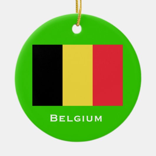 Ornement de Noël de BELGIUM* (Devant)