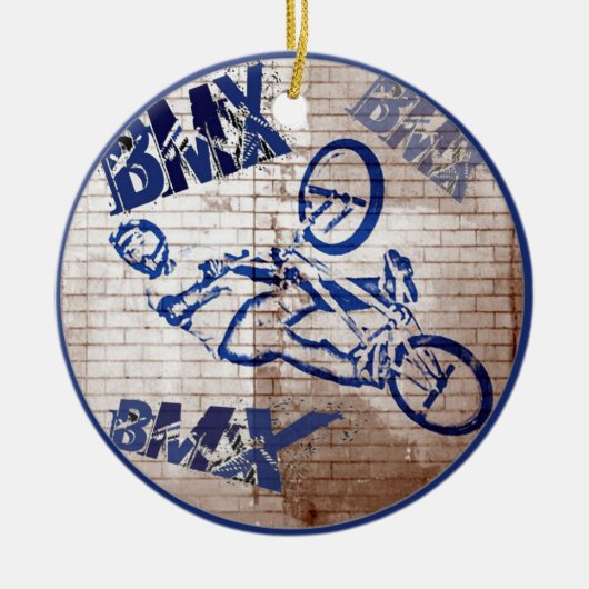 Ornement de Noël de BMX (Devant)
