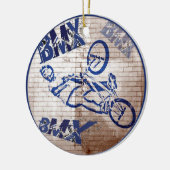 Ornement de Noël de BMX (Gauche)