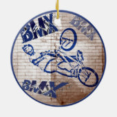 Ornement de Noël de BMX (Dos)