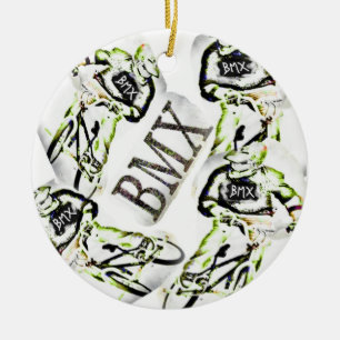 Ornement de Noël de BMX