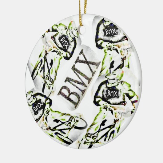 Ornement de Noël de BMX (Gauche)
