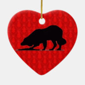 Ornement de Noël de border collie (Dos)