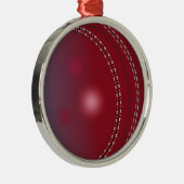 ornement de Noël de boule de cricket (Droite)