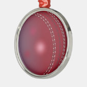 ornement de Noël de boule de cricket (Gauche)