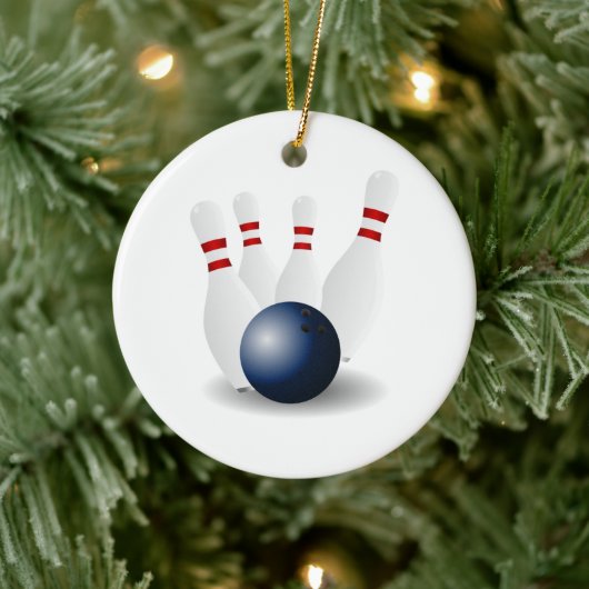Ornement de Noël de bowling (Arbre)