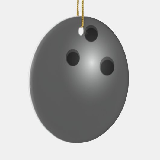 Ornement de Noël de bowling (Droite)