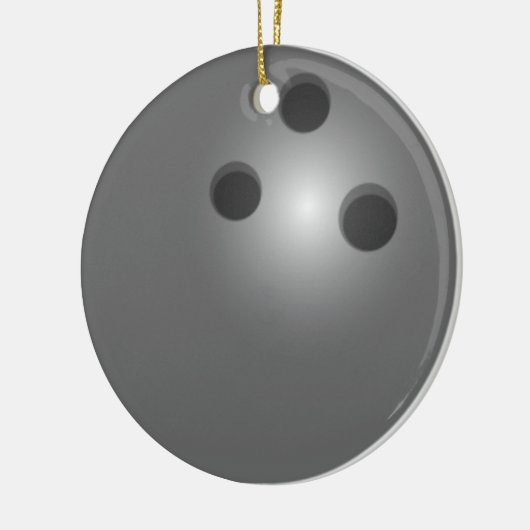 Ornement de Noël de bowling (Gauche)