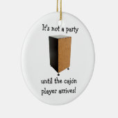 Ornement de Noël de CAJON (Droite)