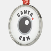 Ornement de Noël de came de Père Noël (Gauche)