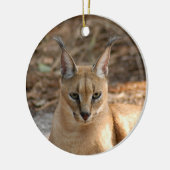 Ornement de Noël de Caracal Lynx (Gauche)