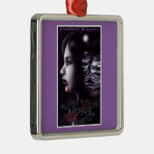 Ornement de Noël de carré de prime de couverture (Droite)