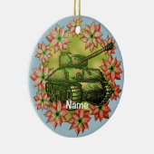 Ornement de Noël de char d'assaut (Droite)
