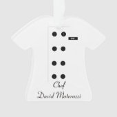 Ornement de Noël de chef (devant)