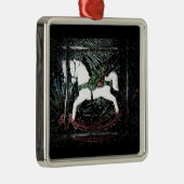 Ornement de Noël de cheval de basculage (Droite)