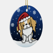 Ornement de Noël de Chin de Japonais de bande (Droite)