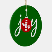 Ornement de Noël de chiropractie (Droite)