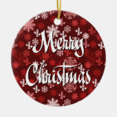 Ornement de Noël de chiropractie (Devant)