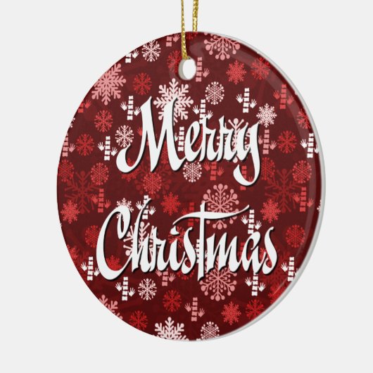 Ornement de Noël de chiropractie (Gauche)