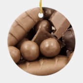 Ornement de Noël de chocolat (Dos)