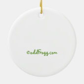 Ornement de Noël de Cincinnati Etats-Unis d'amour (Dos)