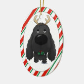 Ornement de Noël de cocker (Gauche)