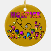 Ornement de Noël de COEURS d'HOSPICE (Dos)