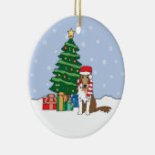 Ornement de Noël de colley (Droite)