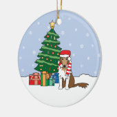 Ornement de Noël de colley (Gauche)