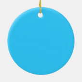 Ornement de Noël de conscience de cancer du sein (Dos)