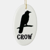 Ornement de Noël de corneille (Droite)