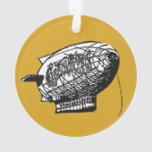 Ornement de Noël de croisière de dirigeable de (dos)