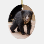 Ornement de Noël de CUB d'ours de paresse (Droite)