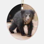 Ornement de Noël de CUB d'ours de paresse (Gauche)