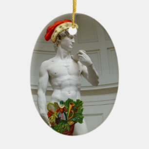 Ornement de Noël de David Père Noël